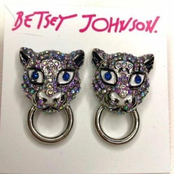 Betsey Johnson Jewelry - Betsey Johnson Earrings Tiger